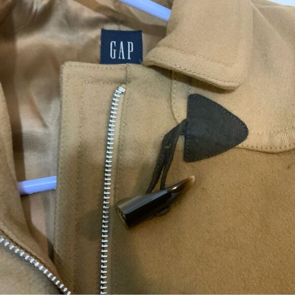 Gap winter coat wool blend  size XS toggle buttons - Picture 12 of 13